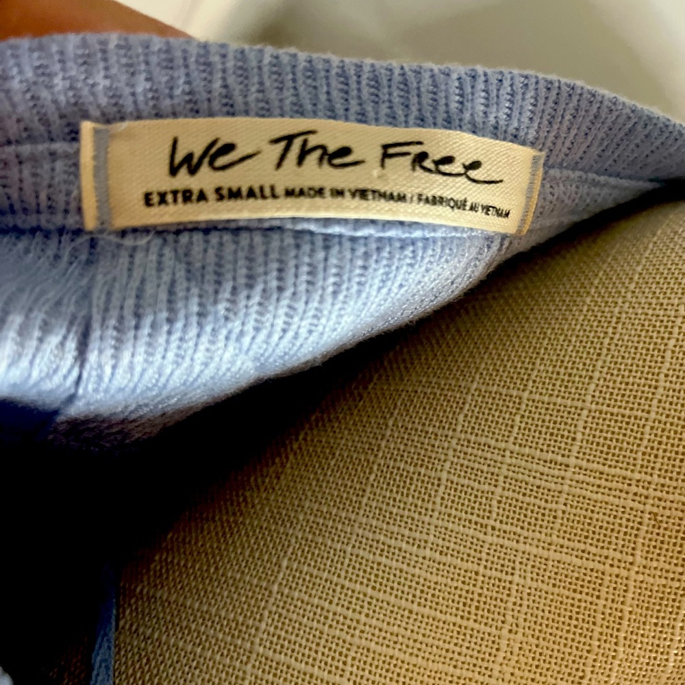 NWOT Free People Thermal Shirt - Picture 9 of 9